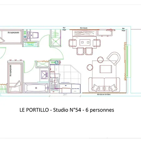 Le Portillo - Piscine - Pour 6 Personnes Mae-5263 Apartmán
